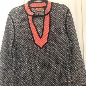 Tory Burch cotton tunic, size L